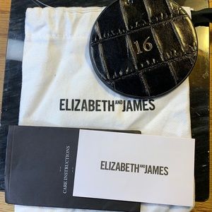 NWT Elizabeth and James leather key chain